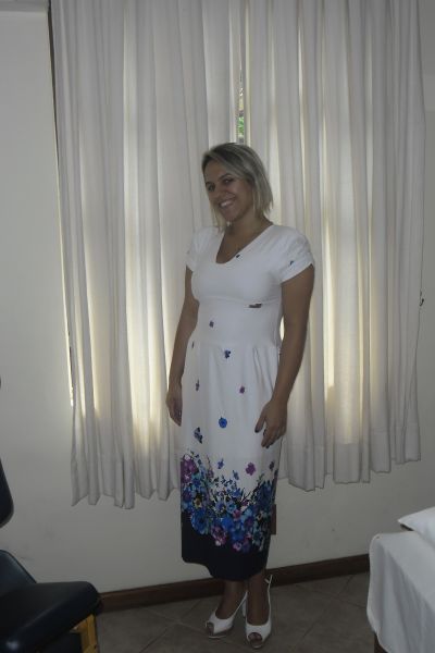Vestido viscolycra